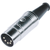 --- DISCONTINUE ---Neutrik NYS322 - fiche din male metal 5 broches
