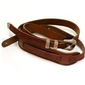 --- DISCONTINUE ---Gretsch Vintage LEATHER Guitar STRAP Natural