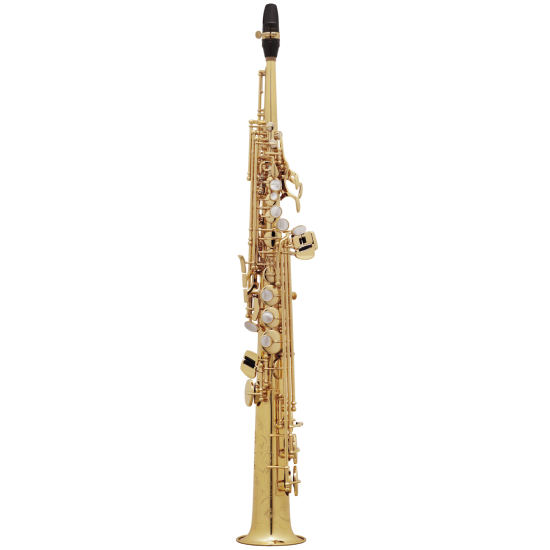 Selmer Super Action 80 série II verni gravé - saxophone soprano avec étui et bec complet