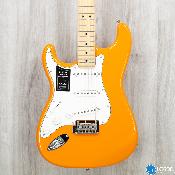 Fender Stratocaster Mexicaine Player Gaucher capri orange