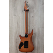 ---discontinué ---Guitare électrique Vigier Ultra Blues mahogany HSS Tremolo Amber mat burst