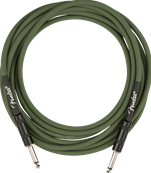 Joe Strummer Pro 13' Instrument Cable, Drab Green