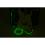 Câble jack droit 5.5M Fender Glow In The Dark - Green