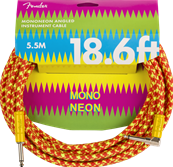 MonoNeon Instrument Cable, 18.6', Orange