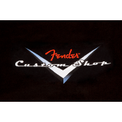 Fender T-shirt Custom Shop Original Logo Black S