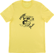 Fender Cyclone T-Shirt, Yellow, XXL