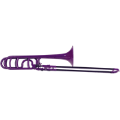 Coolwind CTB-200PP - Trombone complet Sib/Fa en plastique violet