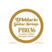 D'Addario Corde guitare folk. 036