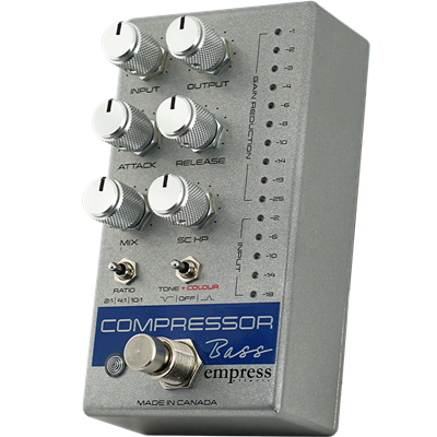 Empress Effects Bass Compressor Silver