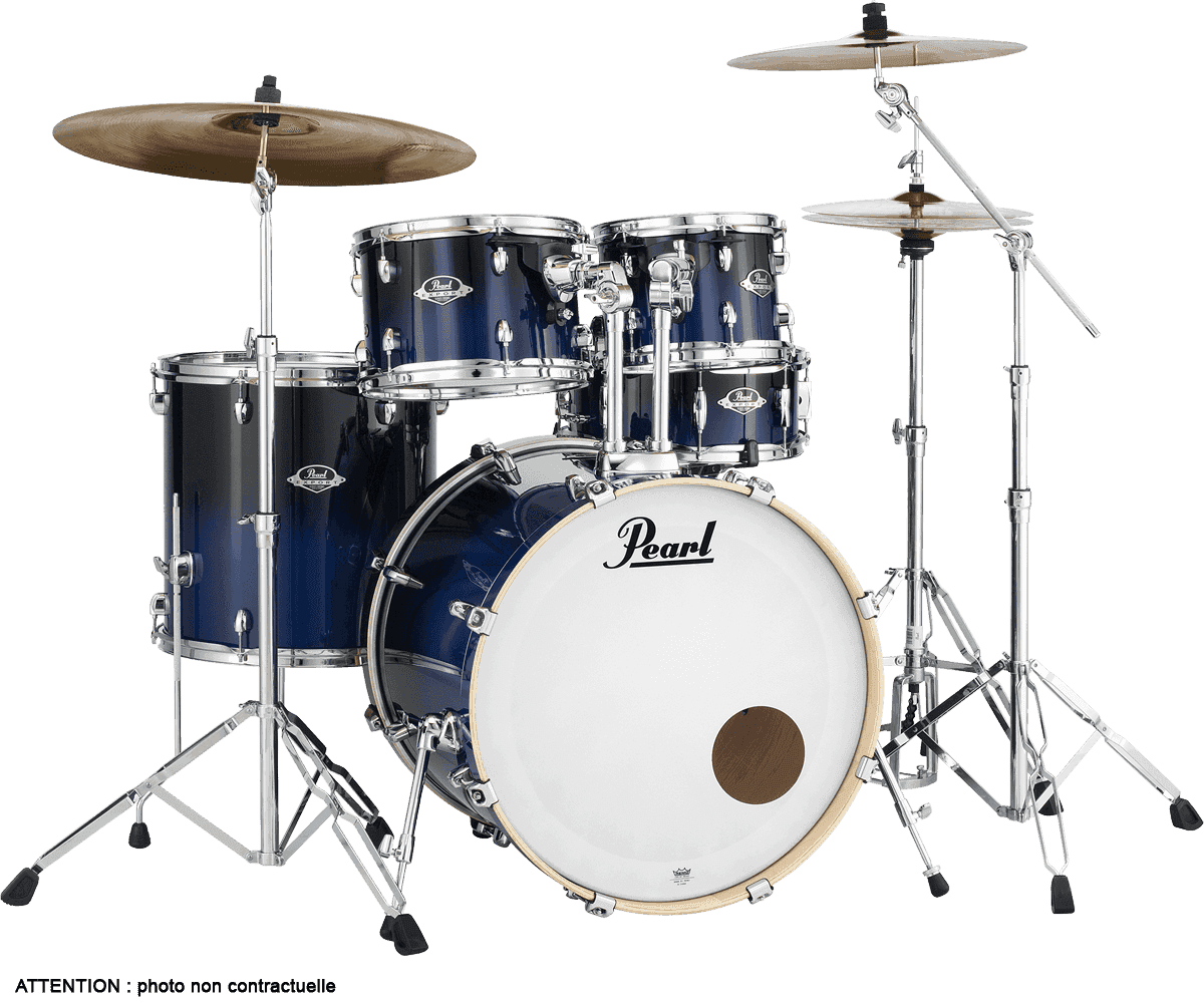 Pearl EXL725SPC-257 - Export Lacquer rock 22 Sea blue fade