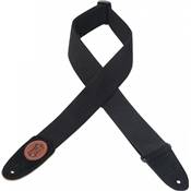--- DISCONTINUE ---Levy's MSSC8-BLK sangle guitare cotton noir