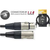 Stagg NDX3R-5 - Câble DMX Rean XLR5 Fem / XLR5 Mal - 3M