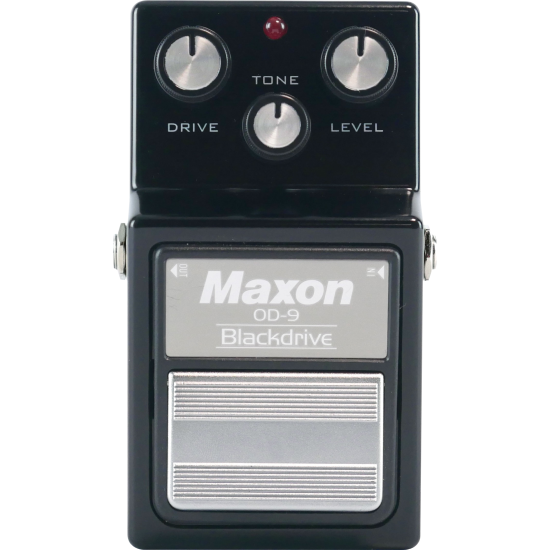 --- DISCONTINUE ---Maxon 0D-9 Black Drive Overdrive - Série limité - pédale d'effet