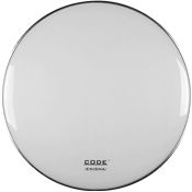 Code Drumheads Peau enigma white gc reso hd 16