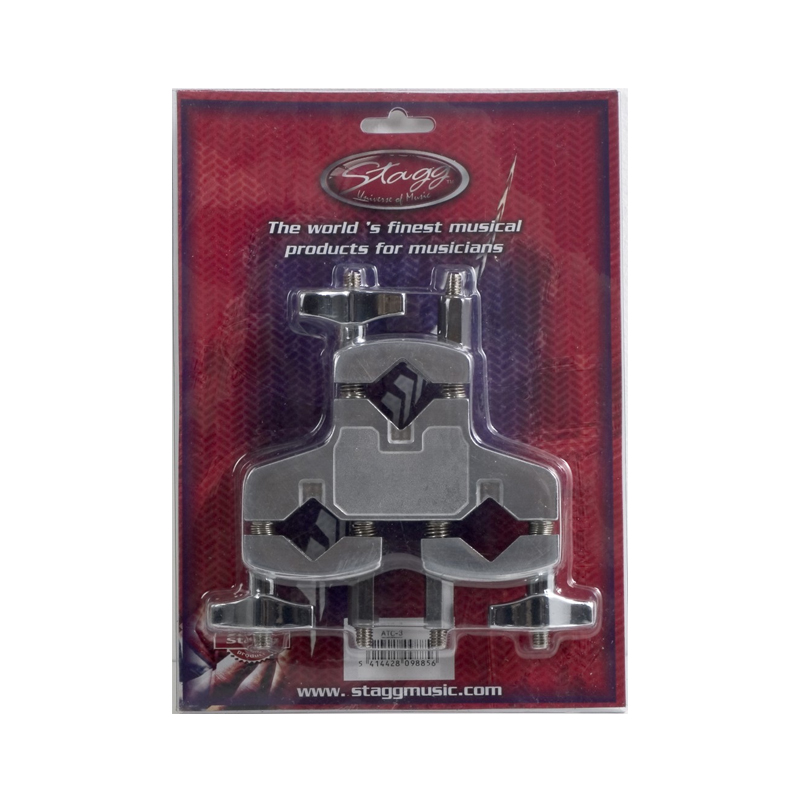 --- DISCONTINUE ---Stagg Pince de Fixation 3 Bras Stagg ATC-3