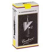 Vandoren SR6025 - V12 force 2.5 - anches saxophone soprano - boite de 10
