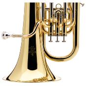 Besson PRODIGE BE165 - Euphonium 4 pistons (3+1) verni avec étui sac à dos rigide