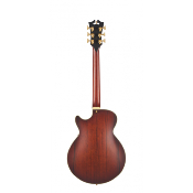D'ANGELICO Deluxe SS Satin Brown Burst