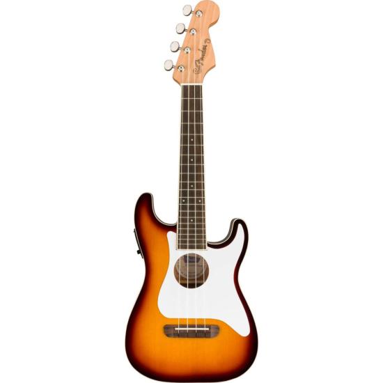 Fender Fullerton stratocaster sunburst - Ukulele électro-acoustique