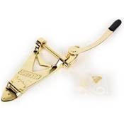 --- DISCONTINUE ---Gretsch Tailpiece Bigsby B3G Gold with handle