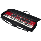 Tobago KB18 - Housse rembourrée pour pianos ou claviers, 134x34x15cm - noire