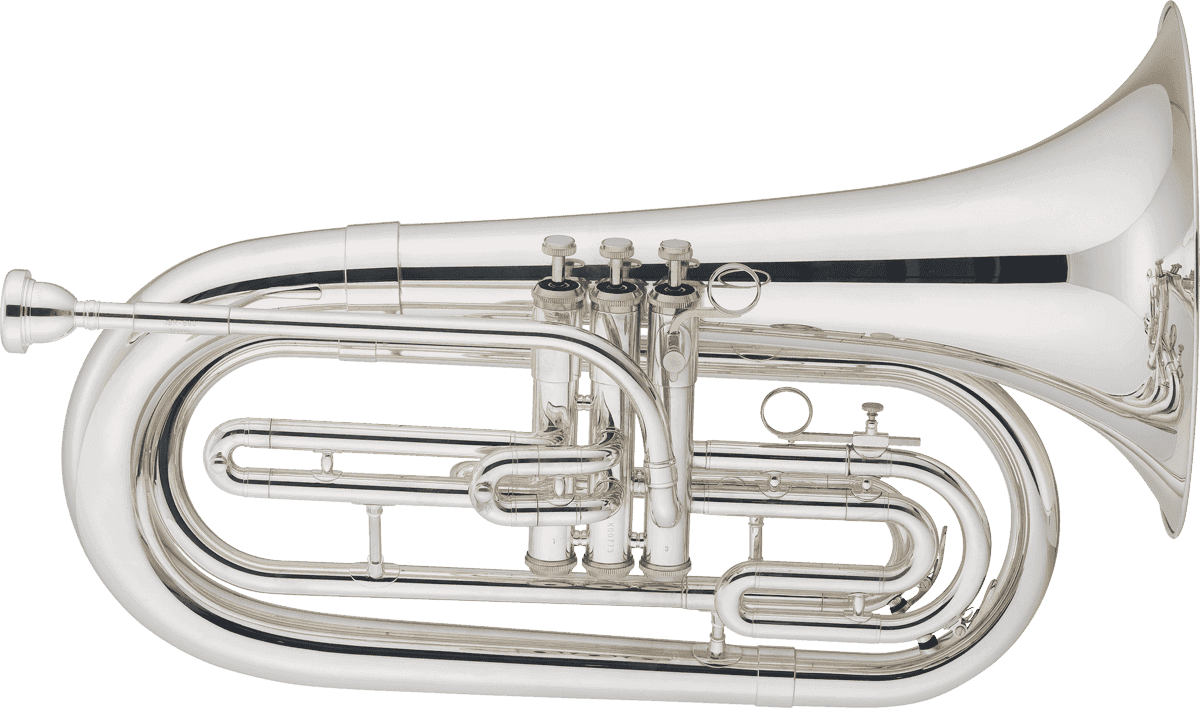 --- DISCONTINUE ---Jupiter JBR1000MN - saxhorn baryton Sib de défilé JBR1000MN