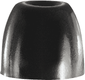 --- DISCONTINUE ---Shure EABKF1-10L - 10 mousses ergo noire l