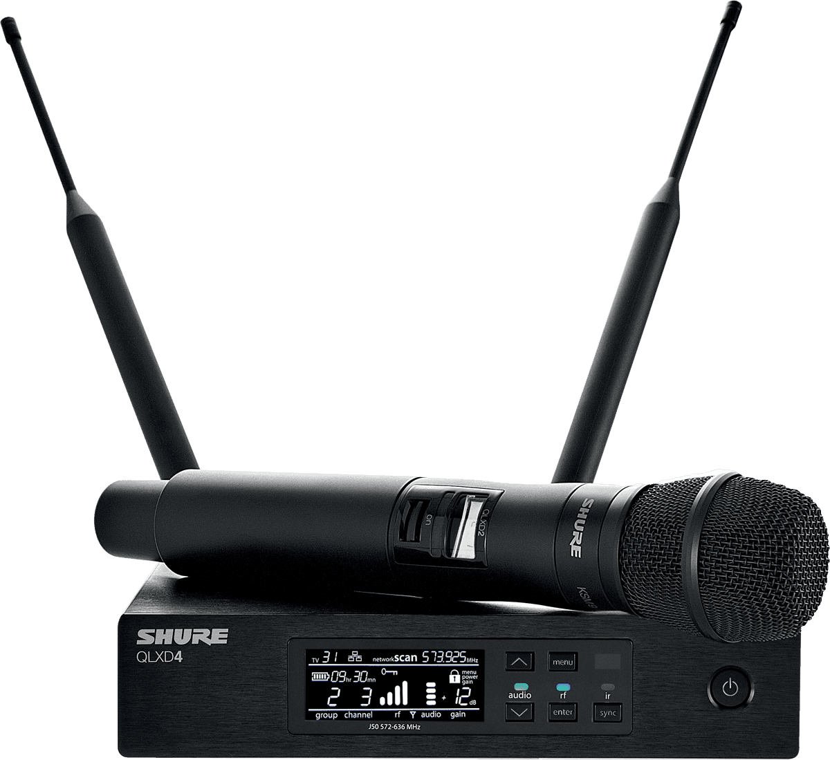 Shure QLXD24-KSM9-K51 - syst hf simple main ksm9