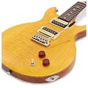 Guitare électrique PRS SE Satana Yellow