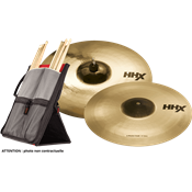 --- DISCONTINUE ---Sabian PSA 15006XB1 - pack xplosion 16 & 18 housse
