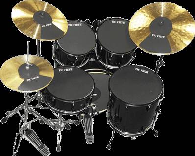 Vic Firth MUTEPP7 - pack 10 12 14(2) 18  hi-hat et cymbales (2)