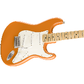 Fender Stratocaster Mexicaine Player Capri Orange - Touche érable