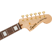 --- DISCONTINUE ---Guitare électrique Squier Jazzmaster 40th Anniversary Gold Edition LPB