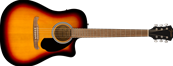 FA-125CE Dreadnought, Walnut Fingerboard, Sunburst