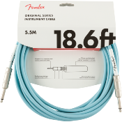 Câble Jack Fender Original Series Instrument 4.5M Dauphne Blue