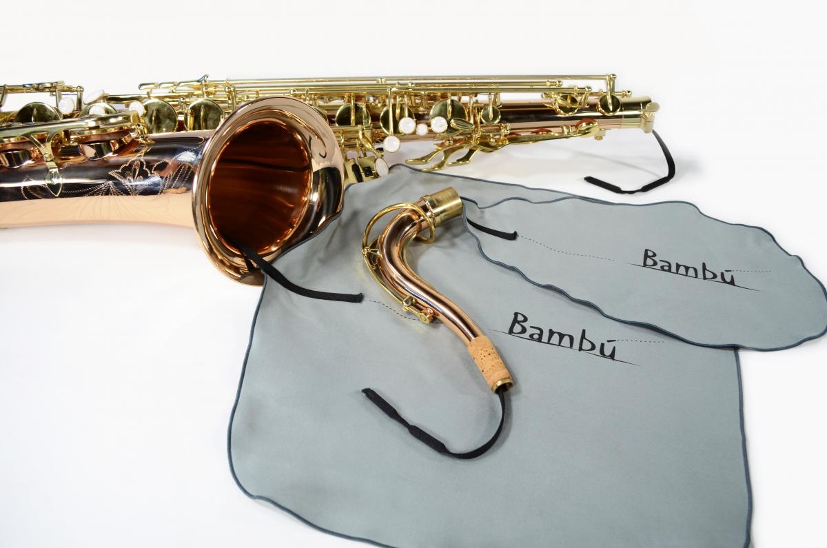Bambù KL02 - Ecouvillons (kit corps bocal) pour saxophone ténor