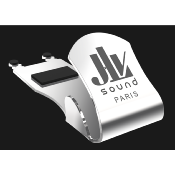 JLV SOUND - Couvre-bec JLV plaqué Argent pour saxophone baryton