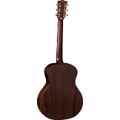 guitare folk eko travel electro acajou massif/acajou massif + gigbag