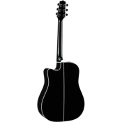 Takamine EF341SC Black Guitare electro-acoustique takamine