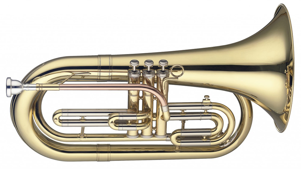 Levante LV-MB5505 Baryton de marche Sib 3 pistons (Stagg) Avec étui souple