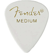Fender Mediator Classic Celluloid Medium blanc