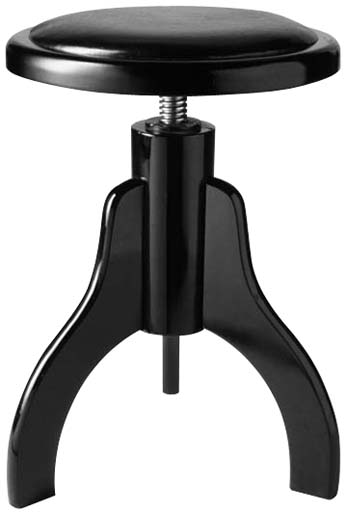 --- DISCONTINUE ---Stagg PS35 BK P S/BK - Tabouret de Piano - noir