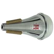Harmon X2 - Sourdine sèche aluminium avec corps droit pour trompette ut ou sib