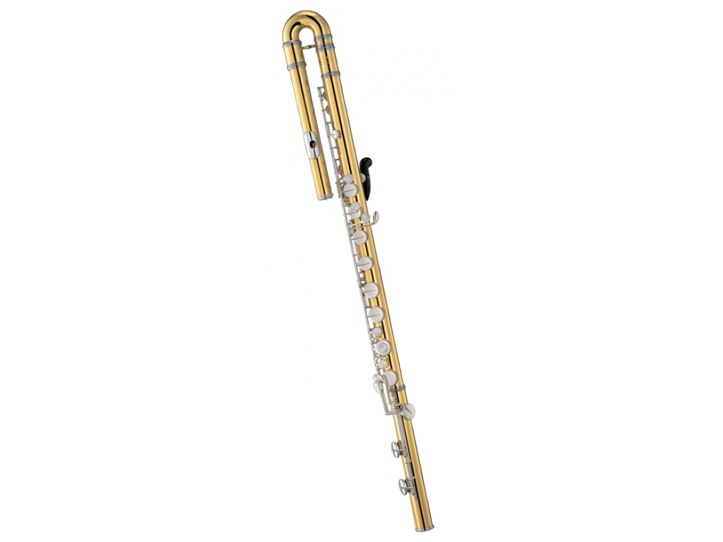 Yamaha YFL-B441 - Flûte basse en Ut professionnelle - Tête droite