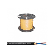 --- DISCONTINUE ---Cordial CMK222YEL100 - 2x 0,22mm² jaune - 100m