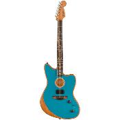 Fender Acoustasonic Jazzmaster Ocean Turquoise - guitare electro-acoustique