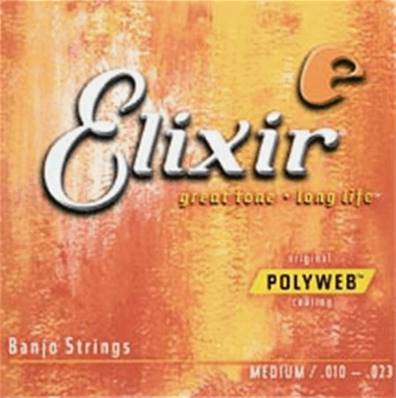 --- DISCONTINUE ---Elixir 11650 - jeu banjo medium 10-23