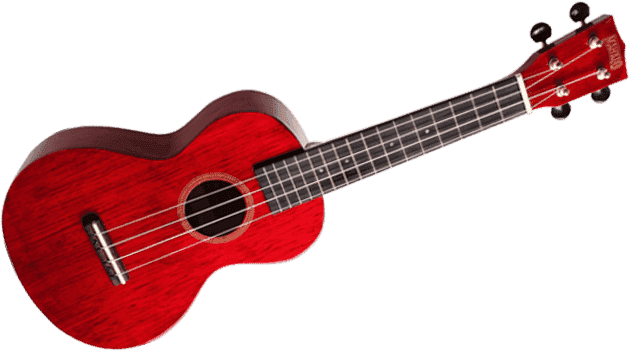 Mahalo MH2-TWR - concert ukulele hano 2 trans red
