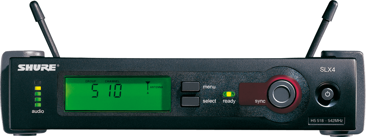 --- DISCONTINUE ---Shure SLX4E-L4 - recepteur slx