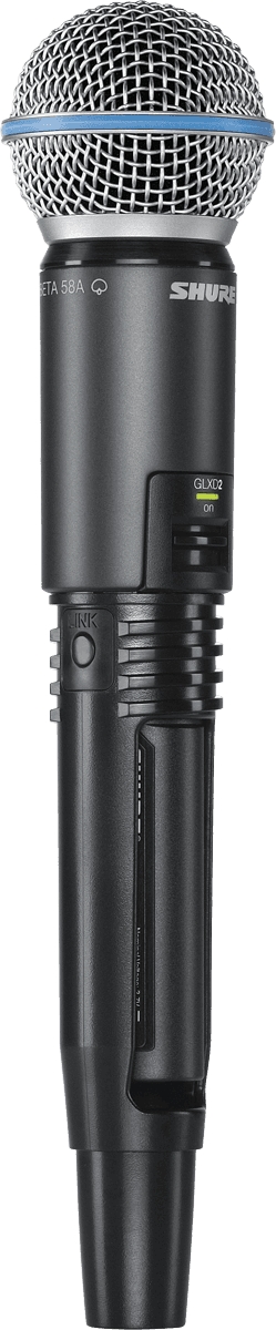 --- DISCONTINUE ---Shure GLXD2-B58-Z2 - emetteur beta58 2.4ghz